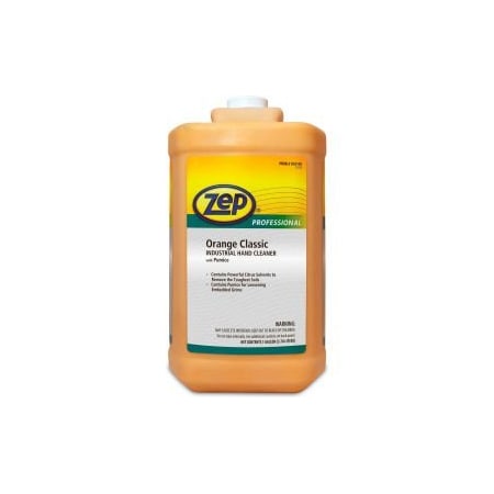 Amrep Zep Professional Orange Classic Industrial Hand Cleaner W/ Pumice, 4 Gal. Bottles - 1046475 1046475